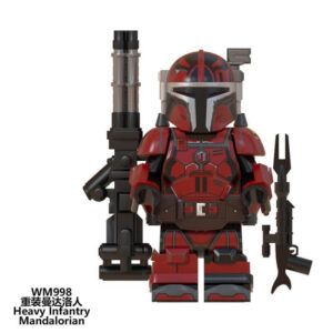 Star Wars The Mandalorian Reloaded Minifigures WM998 STAR WARS Minfigs WM BLOCKS Fit Lego