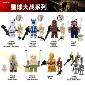 Star Wars Minifigures Clonetrooper TV6106 Compatible Lego