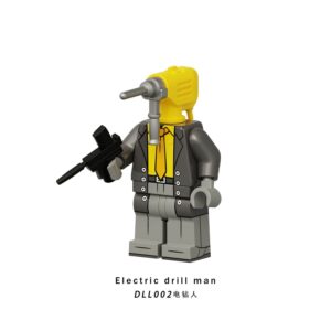 Titan Clockman drill man Minifigures DLL002