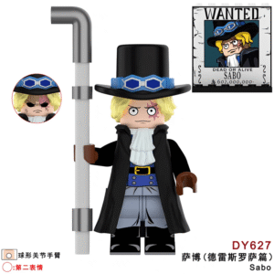 One Piece Roronoa Zoro Sabo Minifigures DY627