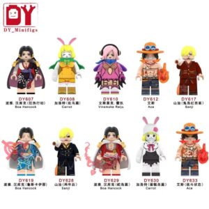 One Piece BoaHancock Carrot Minifigures DY607-633 One Piece Minifigs DY_Minifigs Compatible LEGO