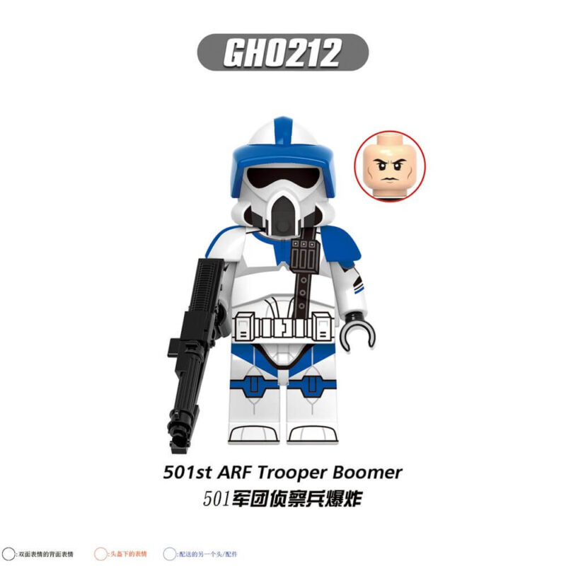 501st ARF Trooper Boomer Minifigures Fit LEGO | STAR WARS XINH | GH0212