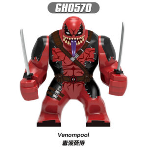 Minifigures GH0570 Deadpool& Wolverine Venompool DC XINH Super hero Fit Lego