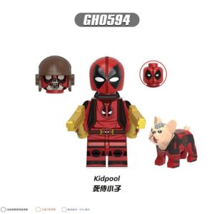 Minifigures GH0594 Wolverine Deadpool Super hero  Minifigs Fit Lego
