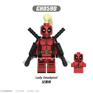 Minifigures GH0590 Wolverine Deadpool Super hero  Minifigs Fit Lego