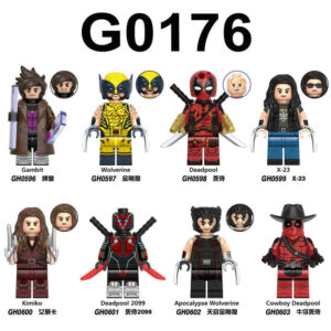 Wolverine & Deadpool Minifigures Compatible LEGO | Super Hero XINH | G0176