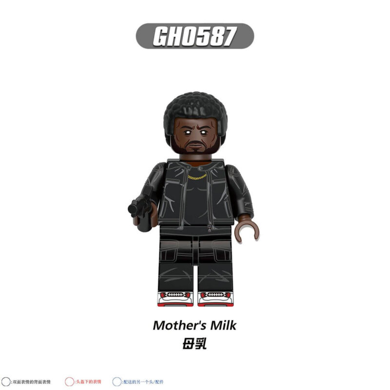 Minifigures GH0587 black pantherpicket Ryan Kimiko Compatible LEGO
