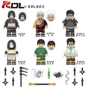 Minifigures KDL803 Naruto OrochimaruSarutobi Hiruzen KDL Minfigs Compatible LEGO
