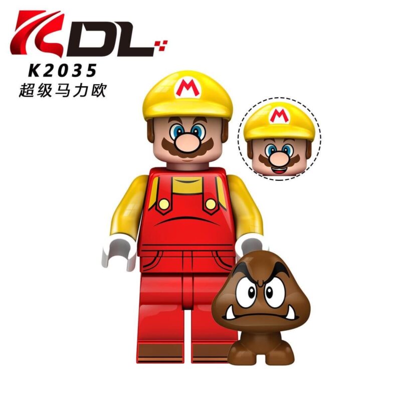 Minifigures K2035 Super Mario game Minfigs KDL Minfigs Compatible LEGO