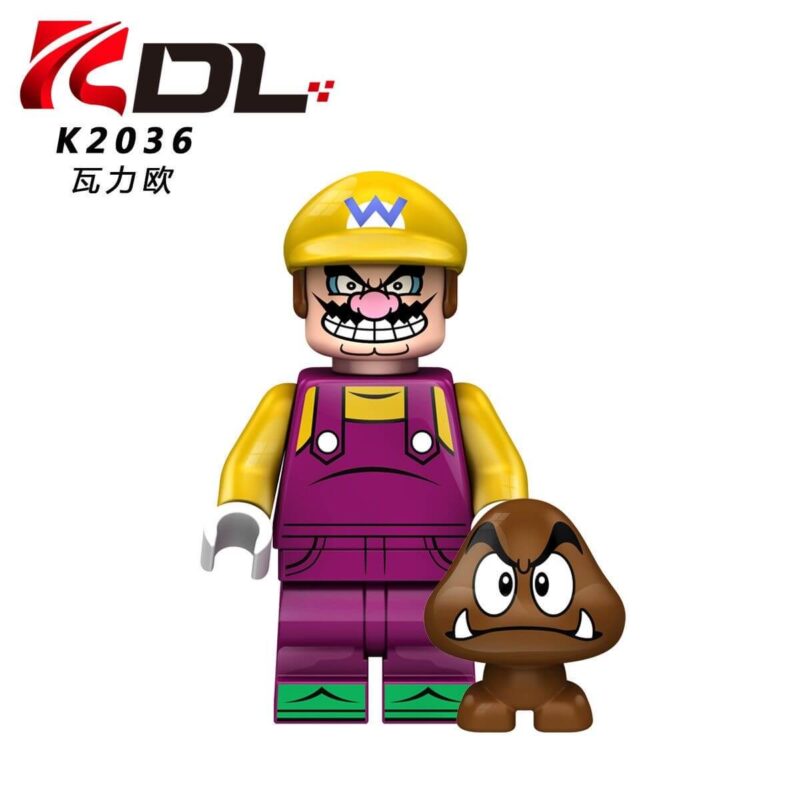 Minifigures K2036 Super Mario game Minfigs KDL Minfigs Fit Lego