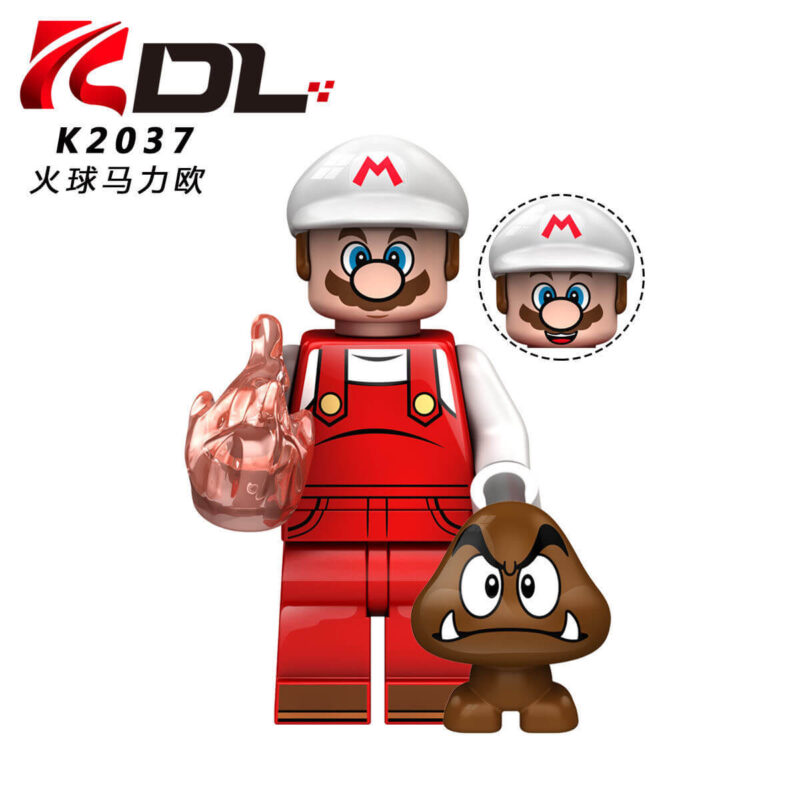 Minifigures K2037 Super Mario game Minfigs KDL Minfigs Compatible LEGO
