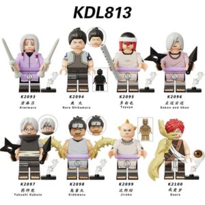 Naruto Kimimaro Yakushi Kabuto Minifigures Compatible LEGO | Naruto KDL | KDL813