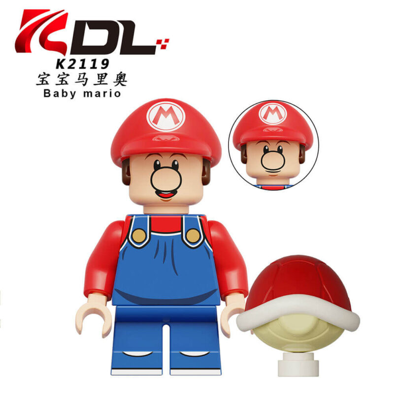 K2119 Mario Minifigures Game Minfigs Fit LEGO | KDL Minfigs