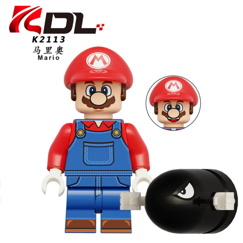 K2113 Mario Minifigures Game Minfigs Fit LEGO | KDL Minfigs