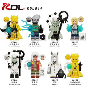 Naruto Uchiha Obito Tsunade Minifigures Fit LEGO | Naruto KDL | KDL819