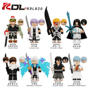 KDL820 BLEACH Minifigures Kurasaki Ichigo Abarai Renji Compatible LEGO | BLEACH KDL Minfigs