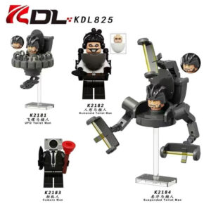 KDL825 Skibidi Toilet Season 5 Minifigure - KDL Minifigs, Compatible with LEGO