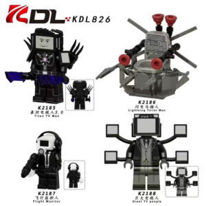 KDL826 Skibidi Toilet Season 6 Minifigure - KDL Minifigs, Fits LEGO