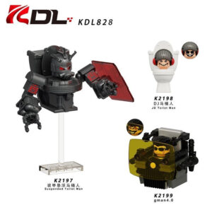 Skibidi Toilet KDL828 Season 7 Minifigures - Compatible with LEGO