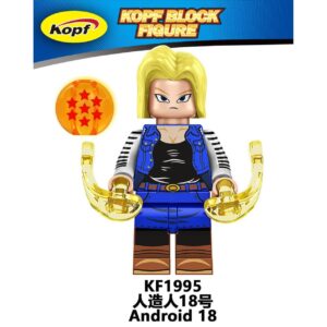 Dragon Ball Krillin Android 18 Minifigures KF1995