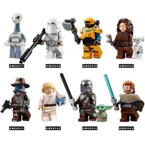 Minifigures 66037-66034 KMStar Wars snow trooper STAR WARS Minfigs Compatible LEGO