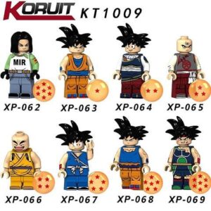 Dragon Ball Krillin Minifigures KT1009 Dragon Ball Minifigs KORUIT Compatible LEGO