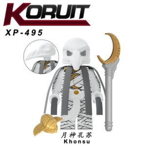 XP495 Moon Knight Luna God Khonsu Minifigure - Marvel Minifigs by KORUIT, Fits LEGO