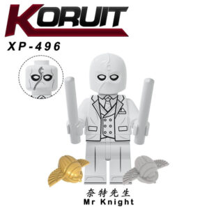 XP496 Moon Knight Luna God Khonsu Minifigure - Marvel Minifigs by KORUIT, Compatible with LEGO