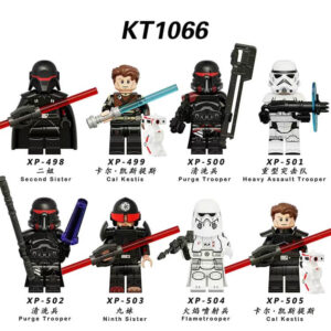 Star Wars Minifigures Second Sister Cal kestis Purge Trooper KT1066 KORUIT STAR WARS Minfigs Compatible LEGO