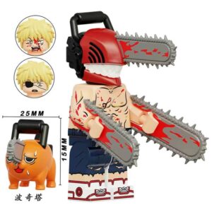 Chainsaw Man Denji Makima Hayakawa Minifigures XP-508