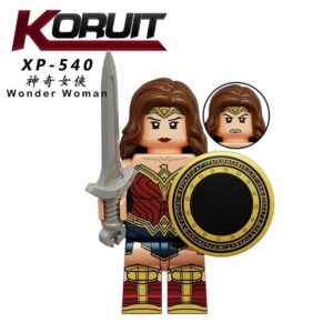 DC Comics Super hero Mini Figures Wonder Woman Flash Superman Minifigures XP540 DC KORUIT Fit Lego