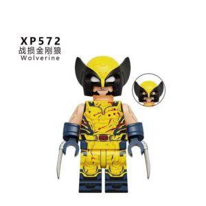 Wolverine Deadpool Wolverine Minifigures XP572 - Superhero Minifigs, Fit LEGO