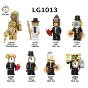 LG1013 Titan Clockman Minifigures Compatible LEGO