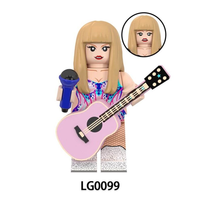 LG0099 Female Singer Taylor Swift Minifigures Compatible LEGO