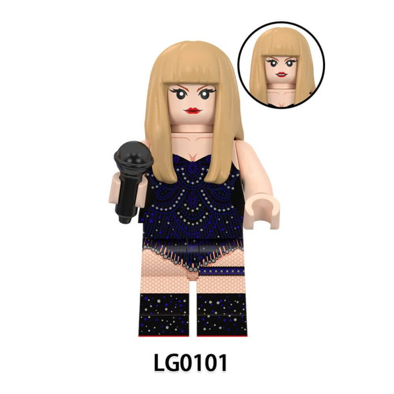 LG0101 Female Singer Taylor Swift Minifigures Compatible LEGO