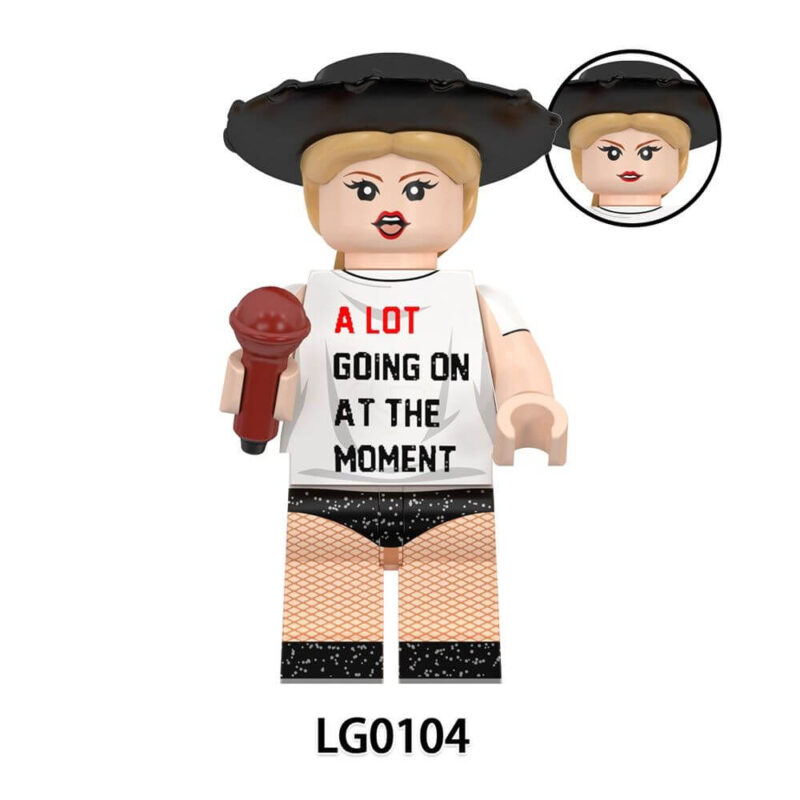 LG0104 Female Singer Taylor Swift Minifigures Fit LEGO