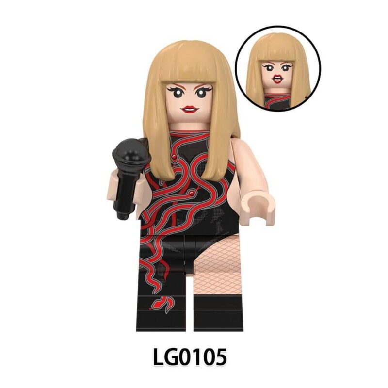LG0105 Female Singer Taylor Swift Minifigures Compatible LEGO