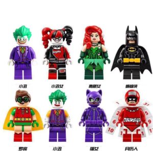 PG8032 Super hero DC Joker Harley Quinn Robin Minifigures DC Super hero Minifigs Fit Lego