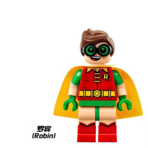 Super hero Joker Harley Quinn Robin Minifigures 5 DC Super hero Minifigs Fit Lego