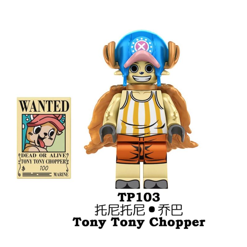 One Piece LuffyChopper Robin Minifigures TP103