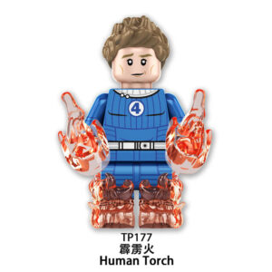 Fantastic Four Invisible Woman Minifigures TP177 - Superhero Minifigs, Fit LEGO