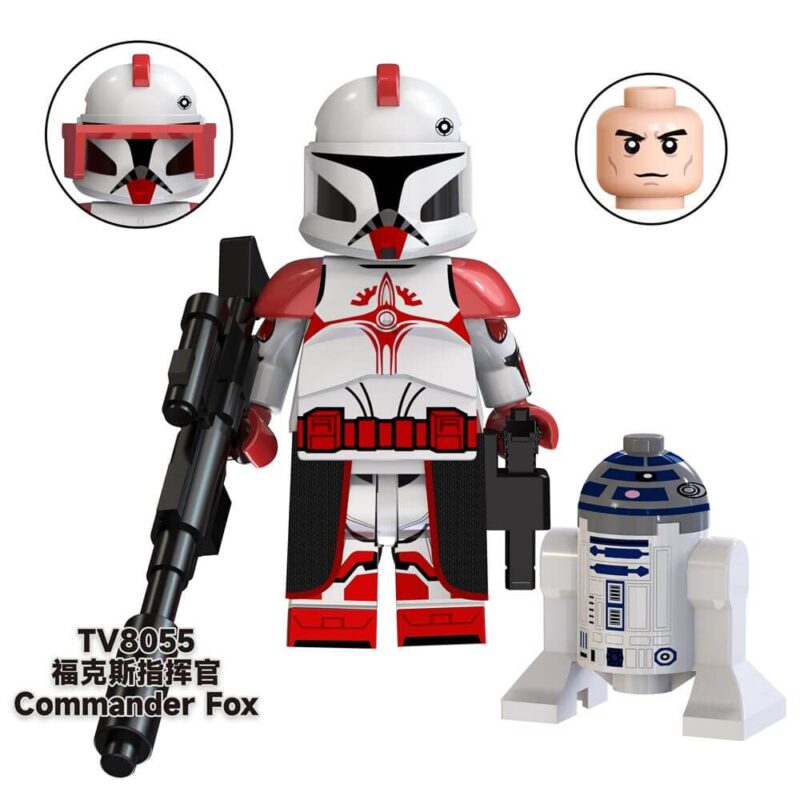 Star Wars Minifigures Commander Fox TV8055 Compatible Lego