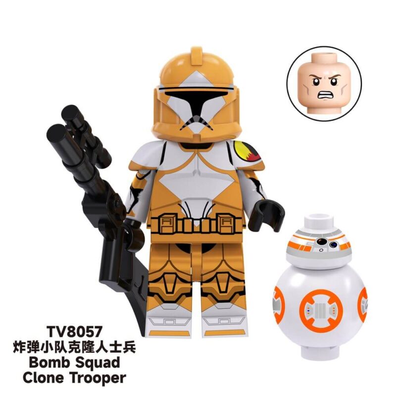 Star Wars Minifigures Commander Fox TV8057 Compatible Lego