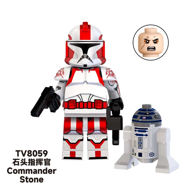 Star Wars Minifigures Commander Fox TV8059 Compatible Lego