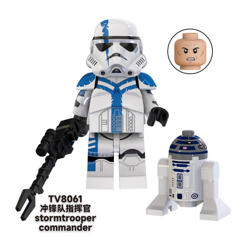 Star Wars Minifigures Commander Fox TV8061 Compatible Lego
