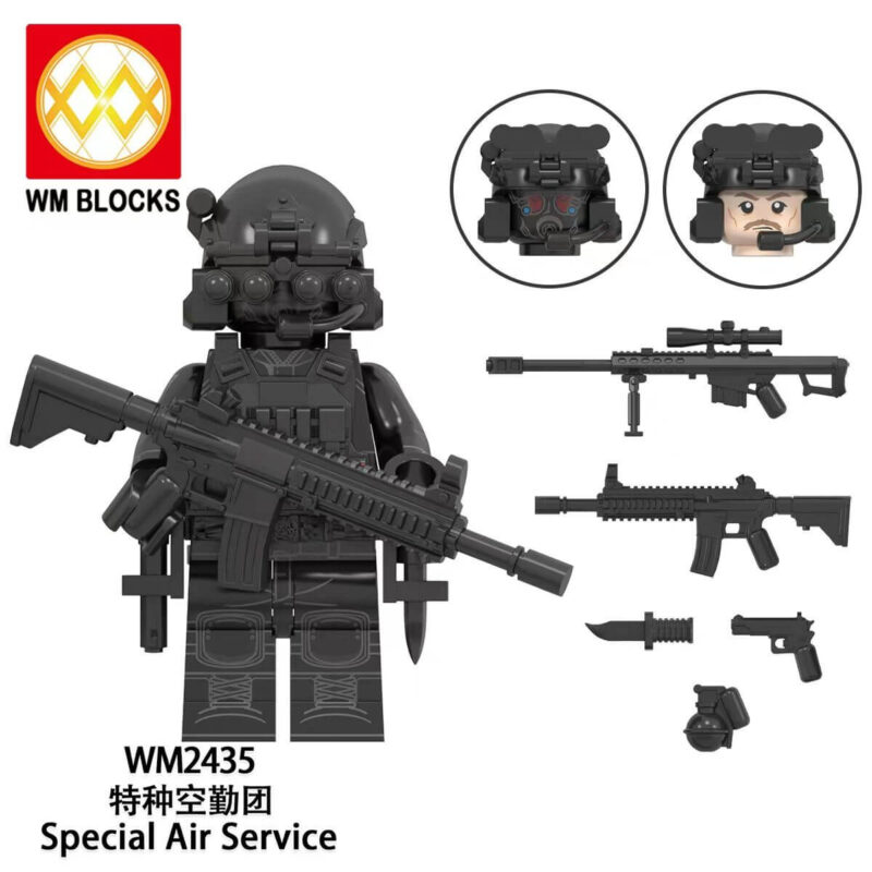 Military Minifigures Fit Lego MilitarySpecialForces Minifigures WM2435