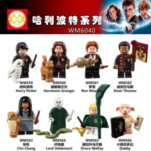 Harry Potter Hermione Ron Minifigures WM6040 - Movie WM BLOCKS Fit Lego