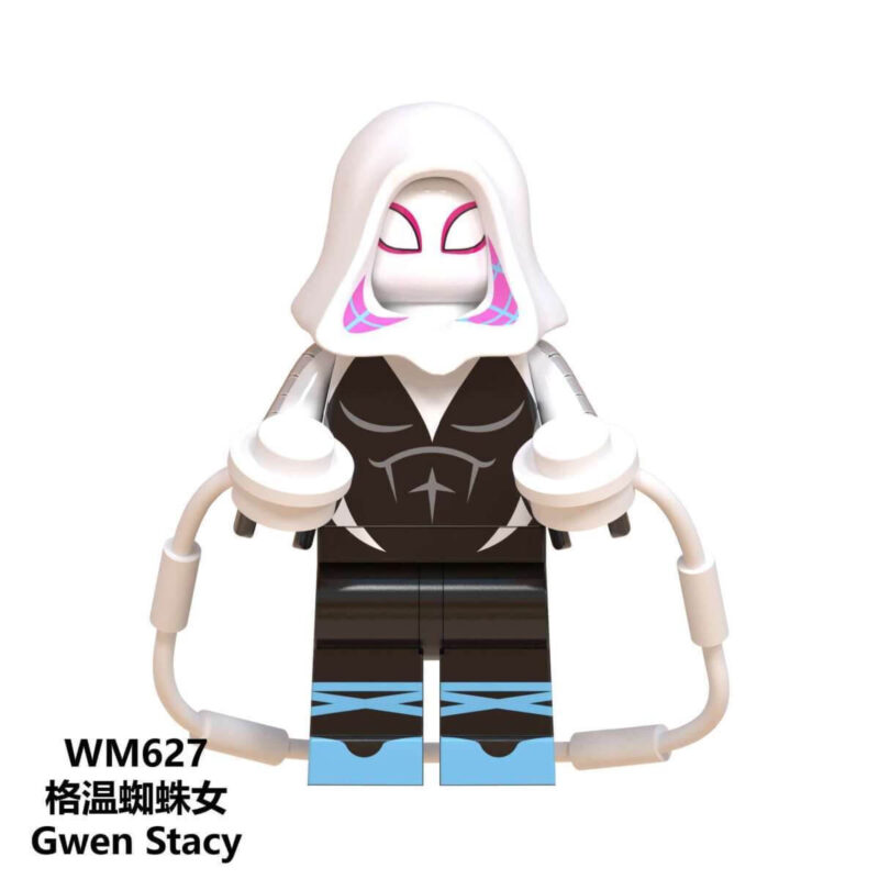 Super hero  SpiderMan Into the SpiderVerse WM627 Marvel Minfigs WM BLOCKS Super hero Compatible LEGO