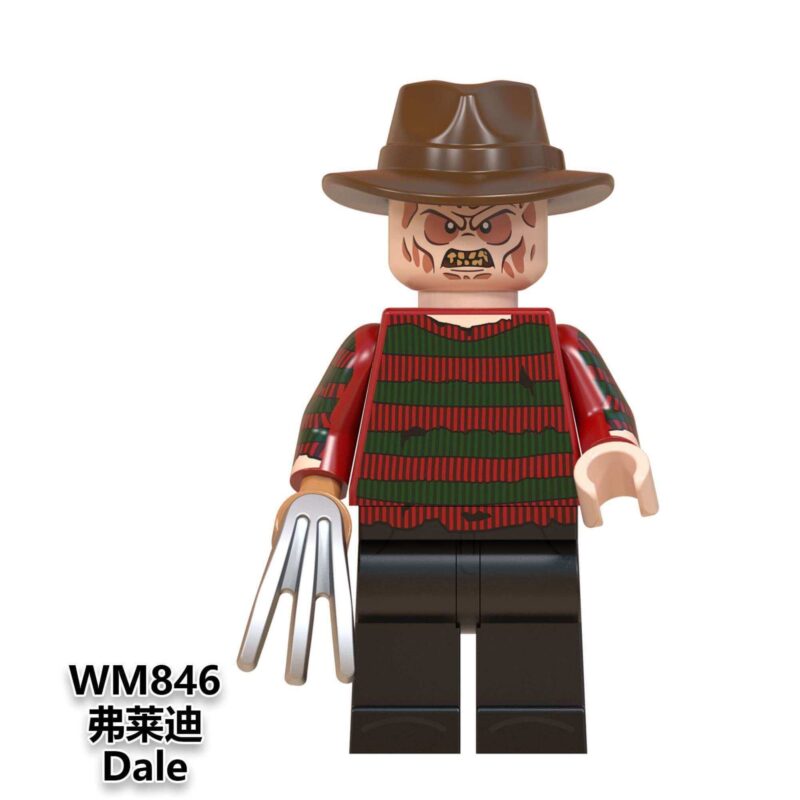 Halloween Series Scream Killer Minifigures WM846 Compatible LEGO