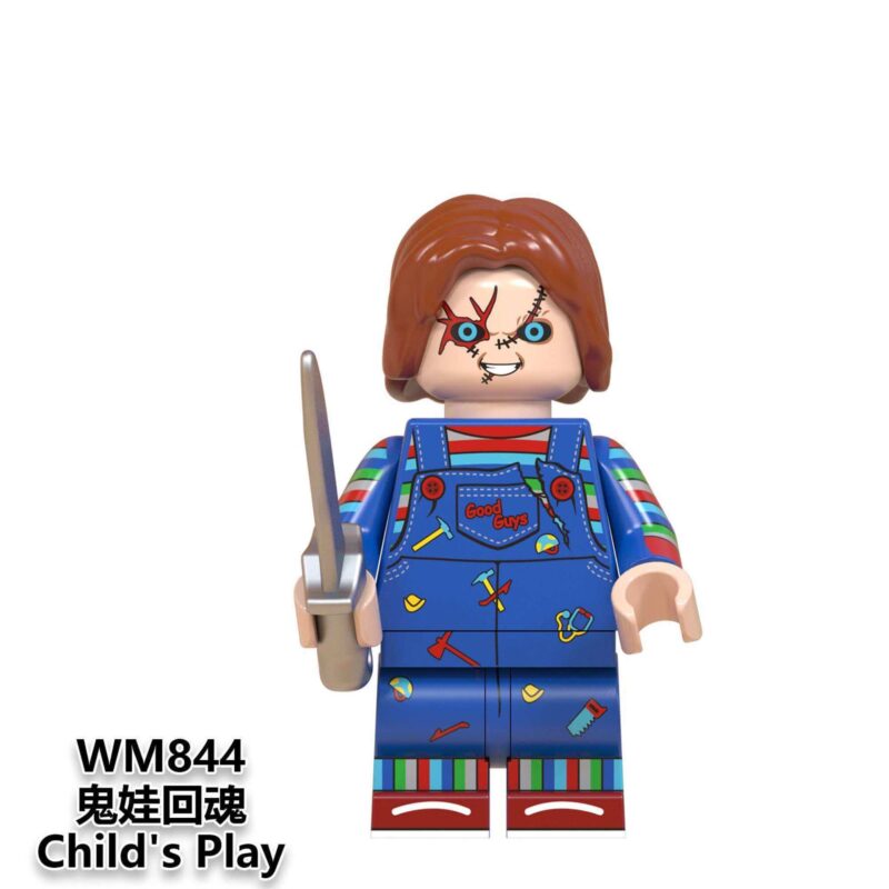 Halloween Series Scream Killer Minifigures WM844 Compatible LEGO